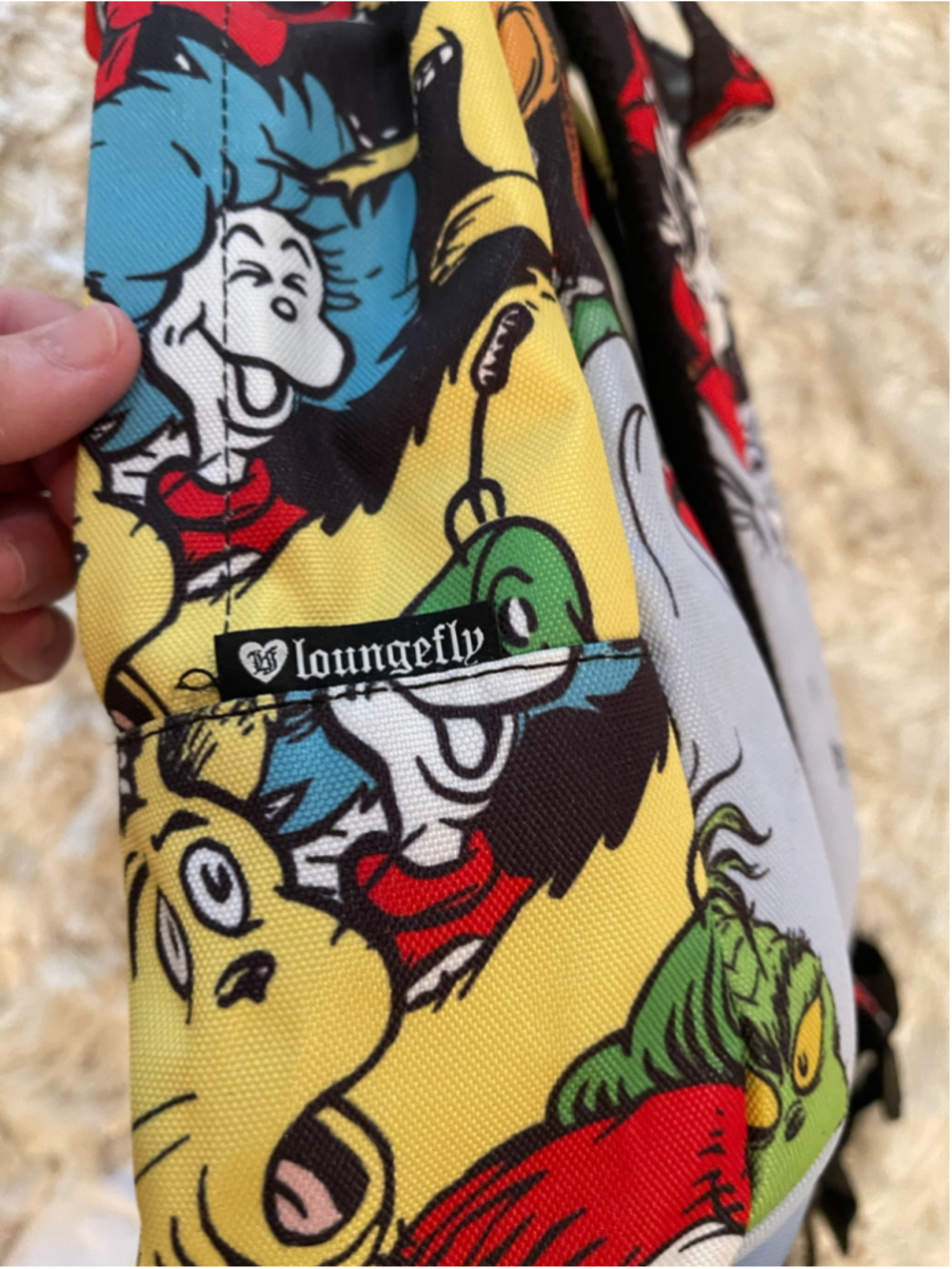Women's Loungefly Dr. Seuss Backpack One Size Multi-color - Picture 3 of 3